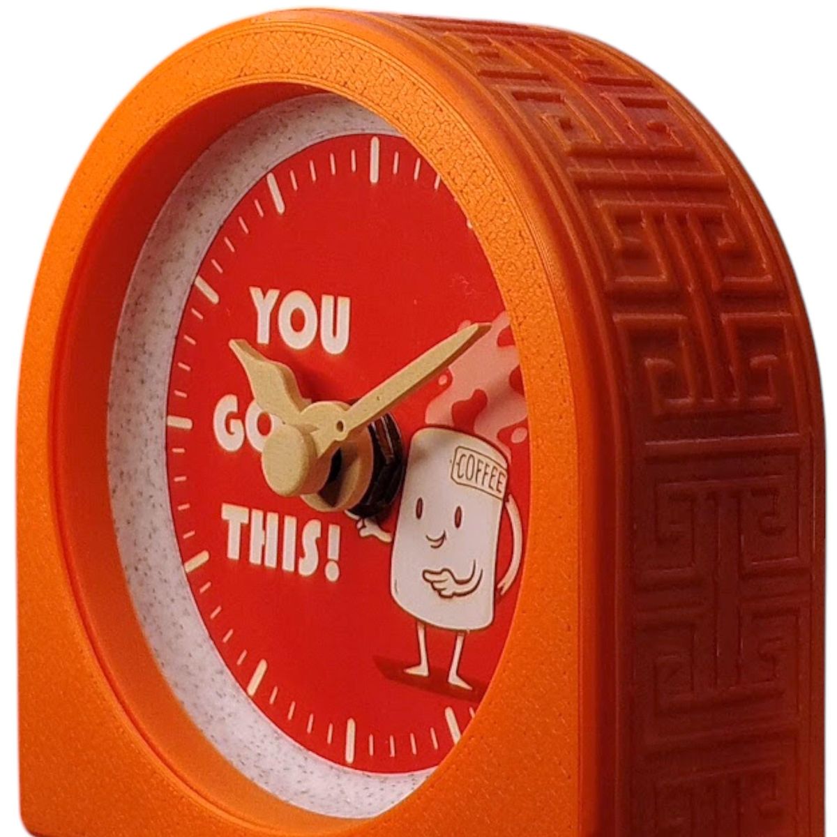 Orange You Got This Coffee Clock — view 7